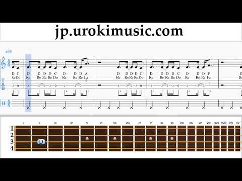 ウクレレレッスン Nicky Jam ft. Will Smith - Live It Up 楽譜 um-ih799