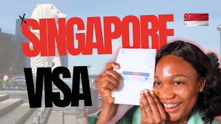 HOW I GOT MY SINGAPORE VISA| REQUIREMENTS |COSTS