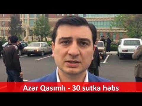 Real partiyasının təmsilçisi Azər Qasımlı həbs edildi - 30 sutka
