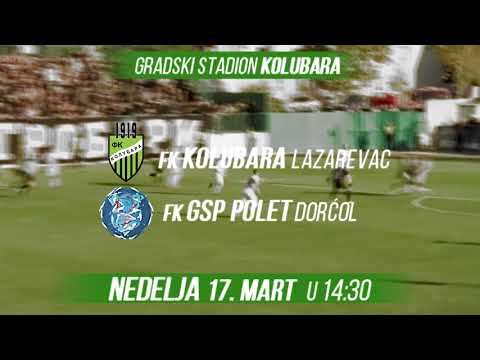 Najava utakmice FK KOLUBARA - FK GSP POLET