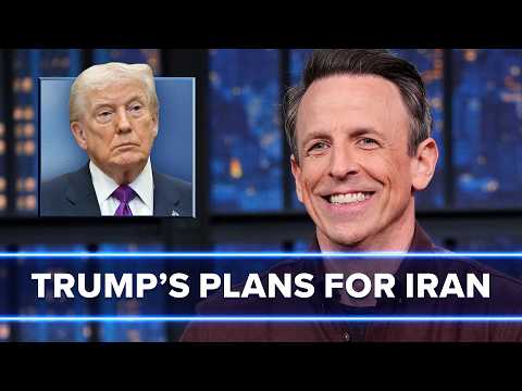 Trump Says the Military Is "Knocking the Crap" Out of Iran