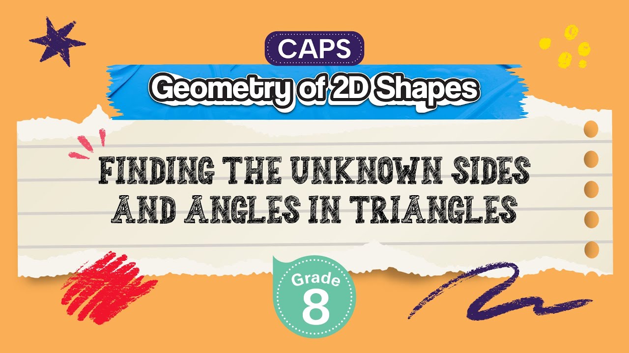 Example 1: Finding the Unknown Sides and Angles in Triangles