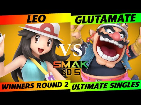 SMAK-SD5 Winners Round 2 - Leo (PKMN Trainer) vs. Glutamate (Wario) - SSBU