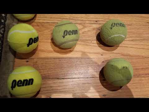 Penn Pressureless Tennis Balls - Non-Pressurized Training // Practice Tennis Balls review