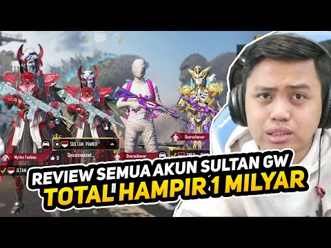 REVIEW AKUN SULTAN, TOTAL HAMPIR 1 MILYAR