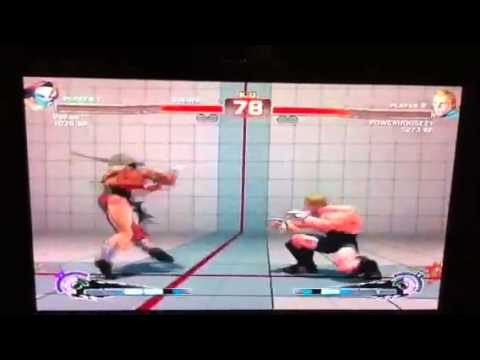 Super Street Fighter 4 Vofam vs Powerhouse21 Part 1