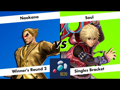 Button Check 20 - Winner's Round 2 - Naokana (Wolf, Kazuya) vs Soul (Shulk)