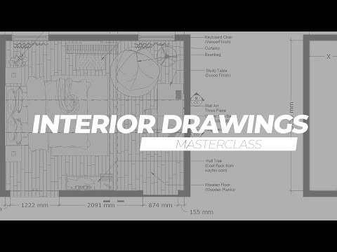 Layout for Sketchup Course | Interior Design Course Preview