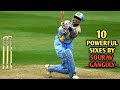 10 Powerful Sixes By Sourav Ganguly When Dada Is On Beast Mode