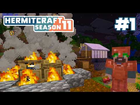 The Shroomlight Zone — HermitCraft 11: ep 1