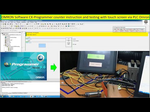 CX-Programmer tutorial counter instruction and link...
