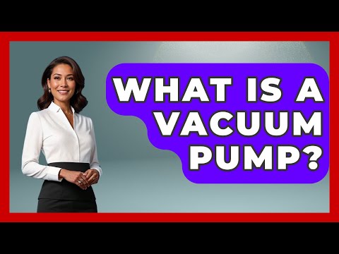 What Is A Vacuum Pump? - Civil Engineering Explained