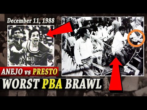 Ang KWENTO sa LIKOD ng WORST PBA BRAWL Noong 1988