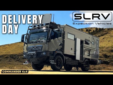 DELIVERY DAY! We Hand Over a Custom SLRV Commander 4x4 to Luke & Kath!