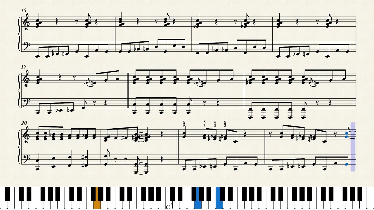 Boogie Woogie Piano (by Marco Brandt)