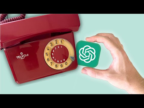 I Put Chat GPT AI Inside an Old Phone!