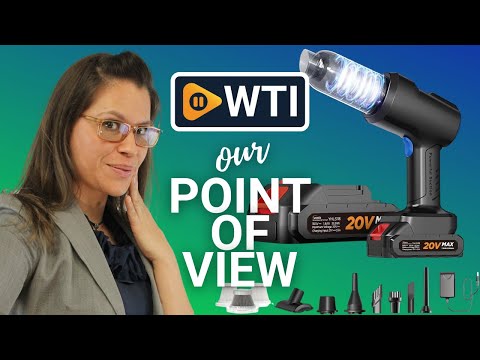 Cordless Vacuum Cleaner high power 22000Pa Suction - WTI product video review