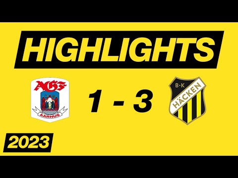 AGF - BK Häcken (1-3) Träningsmatch 2023