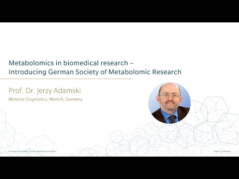 Metabolomics in biomedical research – Introducing German Society of Metabolomic Research