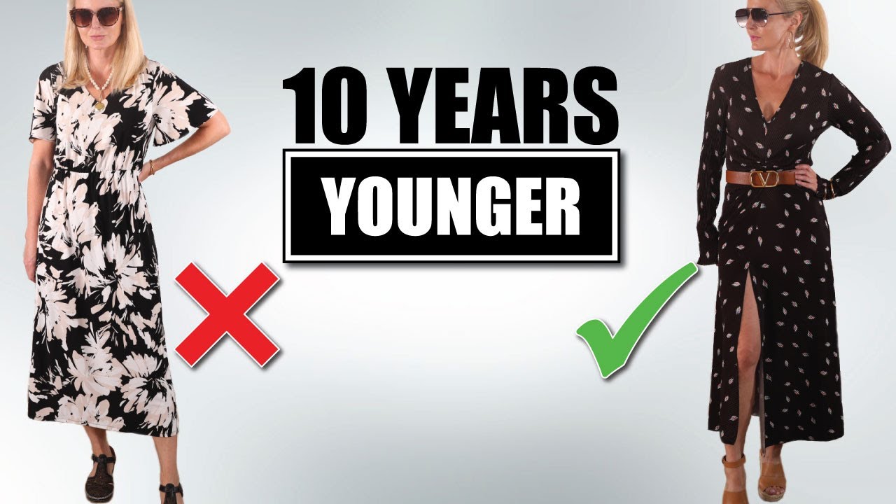 5 Style Tips To Look 10 Years *YOUNGER*! (Over 40)