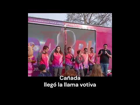 La llama votiva llegó a Cañada de Gómez
