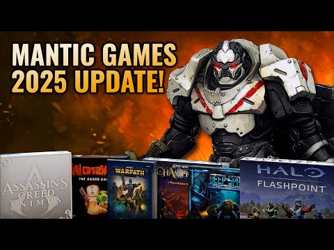 Ronnie Spills The Beans! What Has Mantic Games Been Working On? | 2025 Update