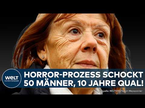 GISELLE PELICOT: 71-Jährige über Jahre von Ex und 50 Männern vergewaltigt! Avignon-Fall schockiert!