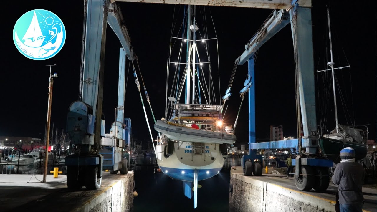 Splashing our Sail Boat in Mexico Episode 433