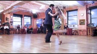 Maxi Copello & Maria Cecilia Vicencio at la Romeria Milonga