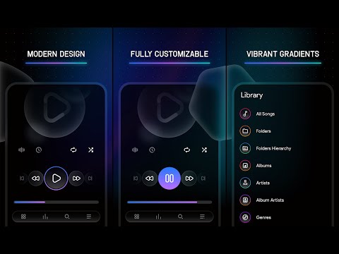 Liv Dark - Poweramp v3 Skin Video