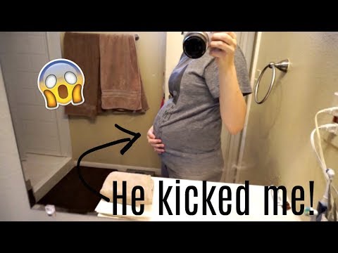 I FELT HIS FOOT THROUGH MY BELLY! Video