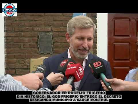 GOB ROGELIO FRIGERIO SAUCE MONTRUL