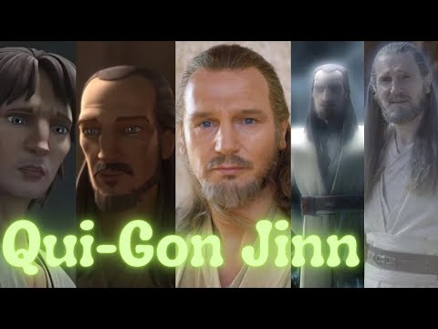 Qui-Gon Jinn Scenes (Tales of the Jedi, Ep 1, 2, Clone Wars, Kenobi, Rebels, 9)