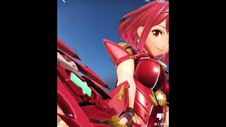 大乱闘ホムラ　おっぱいの揺れるシーン　スマブラ　巨乳