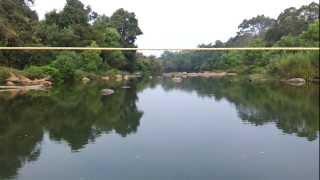 preview picture of video 'Kuruvadweep Bamboo Raft Kabini Crossing'