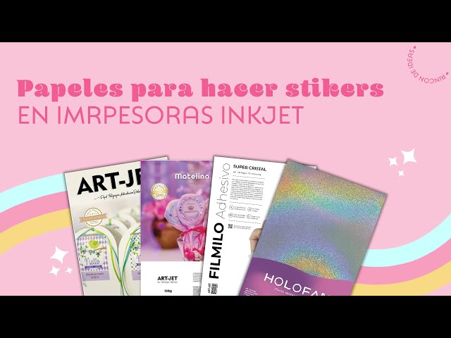 Vídeo relacionado con HUSPER Papel adhesivo holográfico arcoíris A4, imprimible, impermeable, compatible con impresoras de inyección de tinta/láser, 20 hojas