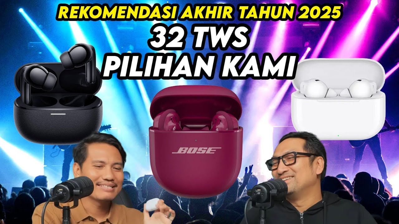 TWS Terbaik 100 ribu s/d 4 Jutaan Rekomendasi Akhir Tahun 2025