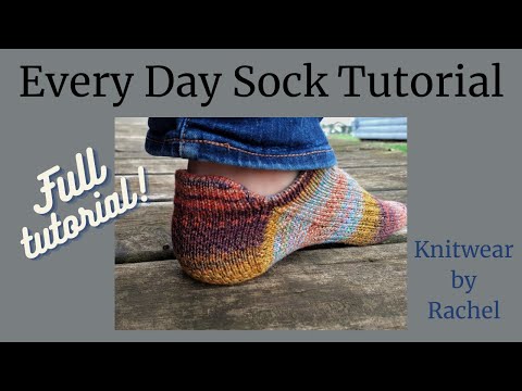 Every Day Sock Pattern Full Tutorial Knitwear By Rachel