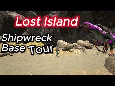 Best Shipwreck Cave | Lost Island | Base Tour | Unofficial | Astro PvP