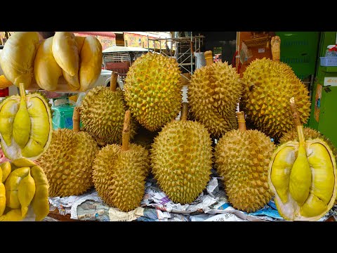 Lay Kong Market  - Plenty Of Foods For Sales In Phnom Penh Market   Cambodia