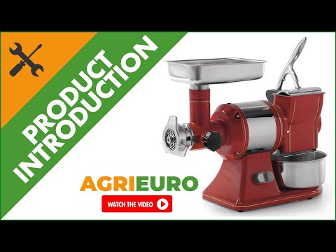 FAMA TG12 RETRÒ Electric Meat Mincer - Product introduction