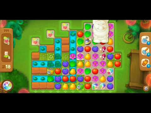 Gardenscapes fase (level) 771