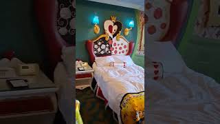 Our Room at Disneyland Resort Tokyo Alice in Wonderland!