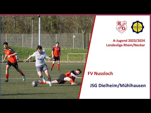 FV Nussloch - JSG Dielheim/Mühlhausen 3:3 (2:1) 2. März 2024 A-Jugend Landesliga