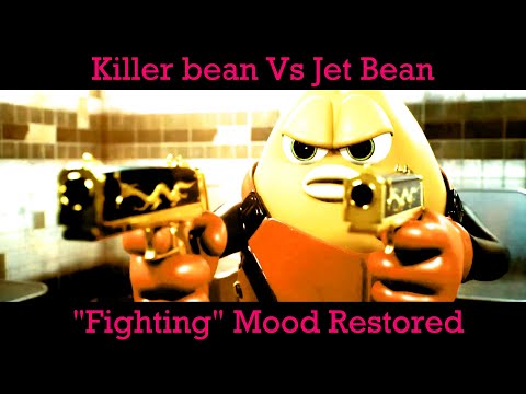 Killer Bean Vs Jet Bean Ultra Fight (with original music)