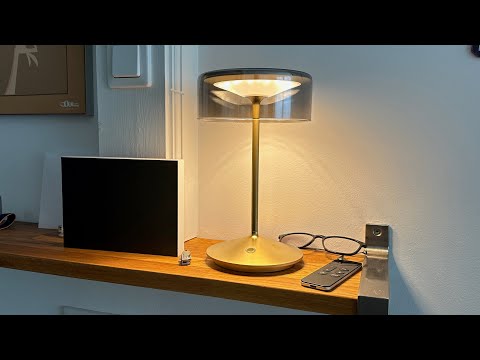 Sigor Numotion besonders edle Akku Stehlampe mit 2 Lichtfarben