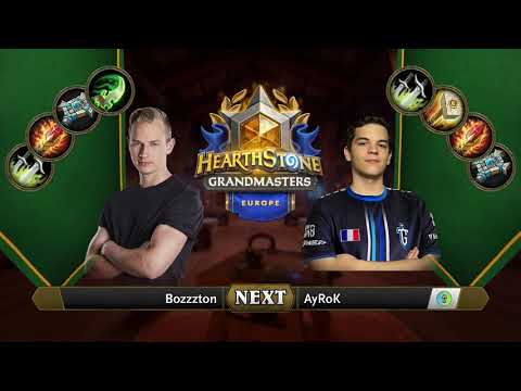 Bozzzton vs AyRoK | 2021 Hearthstone Grandmasters Europe | Decider | Season 1 | Week 6