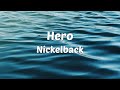 Nickelback Hero Lyrics
