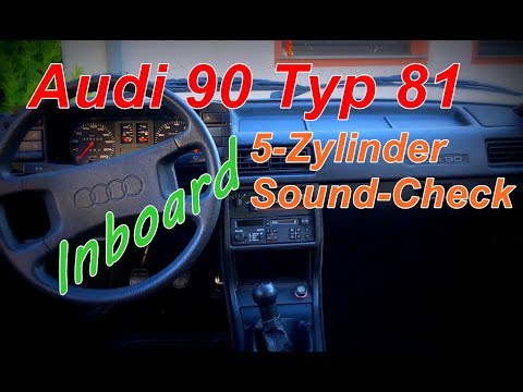Audi 90 2.0 E Typ 81 5- Zylinder   I   Fahrbericht
