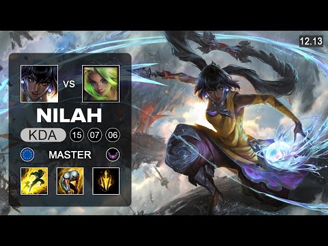Nilah vs Zeri ADC - EUW Master - Patch 12.13 Season 12